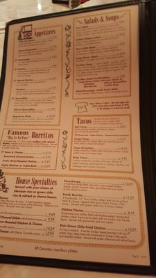 Menu photo 7 Chuy's Cary, NC