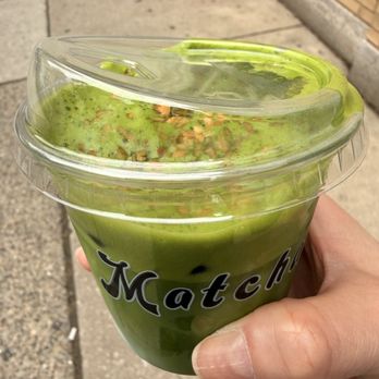 Matcha Panda - Coconut Milk Cold Matcha drink (can also be hot) - Desserts Near Me - Philadelphia, Pennsylvania Matcha Panda - Coconut Milk Cold Matcha drink (can also be hot) - Desserts Near Me - Philadelphia, Pennsylvania