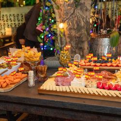 La Terraza cafe Juice Bar & Lounge - Charcuterie boards prepared by Chef Aury.