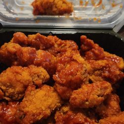 KFC - Suppose to be honey BBQ but was lacking sauce