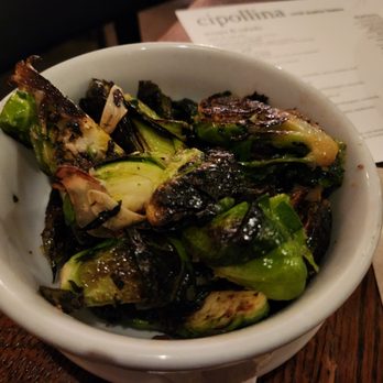 Cipollina - Brussels sprouts - Italian Near Me - Austin, Texas