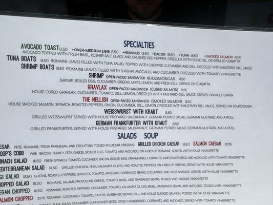 Menu photo 2 Shoop's Santa Monica, CA