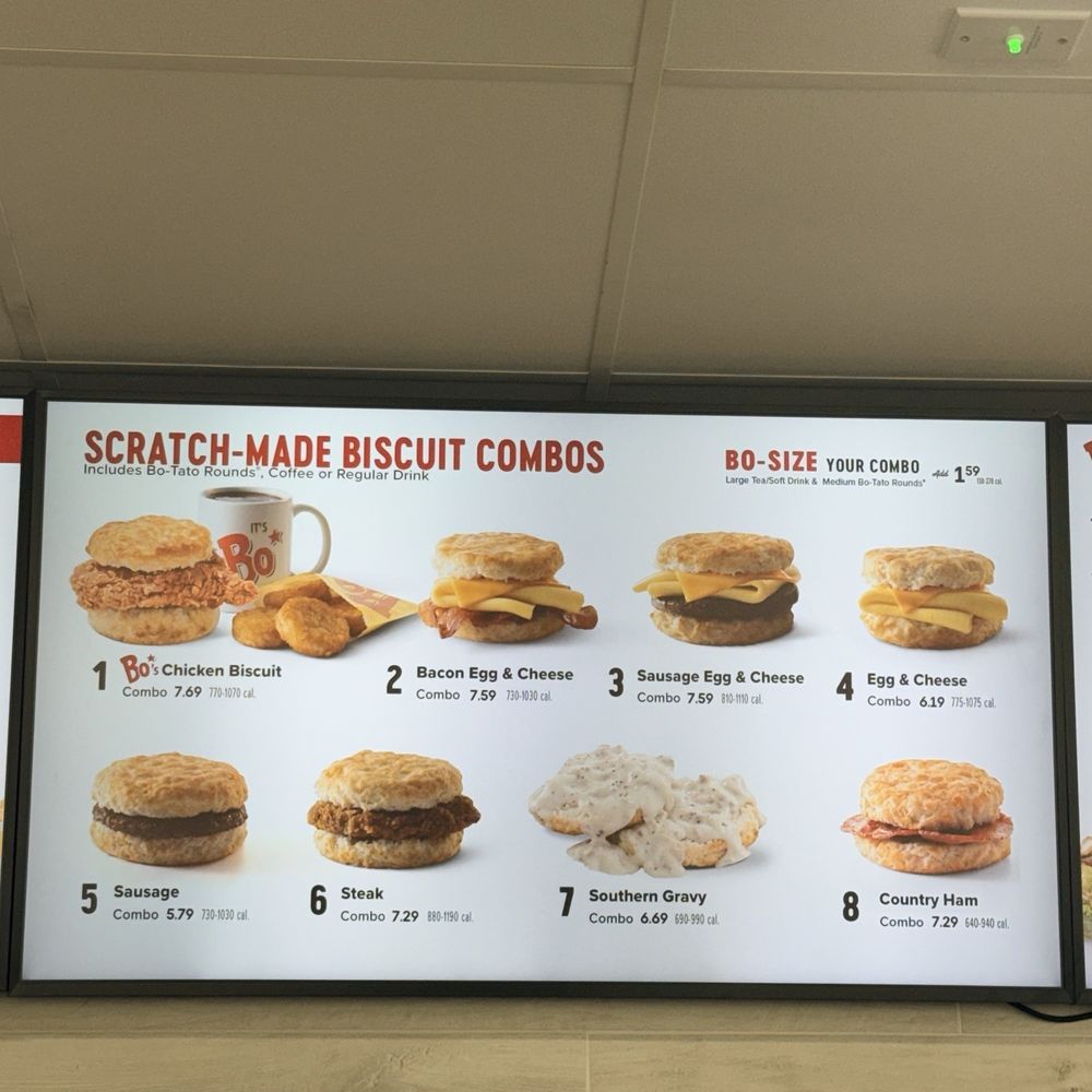 Bojangles - Scratch made biscuit combo - Fast Food Near Me - Henderson, Nevada