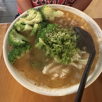 Sheng Ramen - Spicy Miso Ramen added broccoli - Ramen Near Me - Charlotte, North Carolina