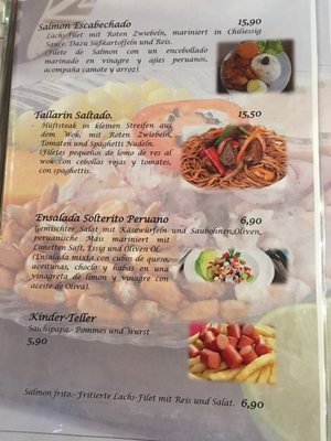 Menu photo 5 Ollita Peruana Hamburg, HH