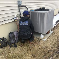 iKON HVAC - 3-1/2 ton heat pump installation
