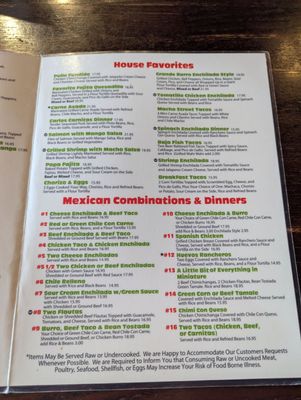 Menu photo 2 Carlos O'Brien's Mexican Restaurant Phoenix, AZ Menu photo 2 Carlos O'Brien's Mexican Restaurant Phoenix, AZ