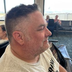 Maui Barber Shop - Happy, fresh cut camper.