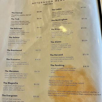 Ivy Café - Afternoon menu - Coffee & Tea Near Me - Clayton, Missouri Ivy Café - Afternoon menu - Coffee & Tea Near Me - Clayton, Missouri