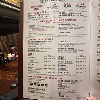 LongHorn Steakhouse - Menu - American Near Me - Orlando, Florida LongHorn Steakhouse - Menu - American Near Me - Orlando, Florida