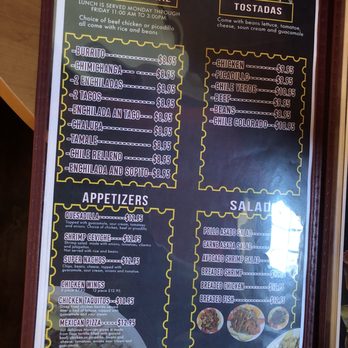 El Coyote Mexican Restaurant - Menu - Mexican Near Me - North Bend, Oregon