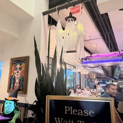 Pedro's Tacos & Tequila Bar - Halloween decorations!