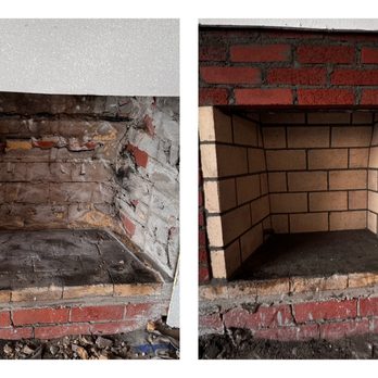 Fireplace Leonel - Firebox Rebuild (Before & After) - Fireplace Services Near Me - Los Ángeles, California Fireplace Leonel - Firebox Rebuild (Before & After) - Fireplace Services Near Me - Los Ángeles, California