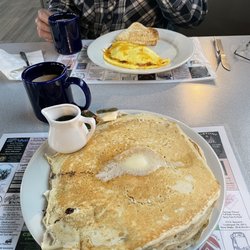 Kaytee's Family Restaurant and Marketplace - Huge chocolate chip pancakes