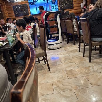 Blue House - Cool robot full of different meats - Korean Near Me - Sacramento, California Blue House - Cool robot full of different meats - Korean Near Me - Sacramento, California