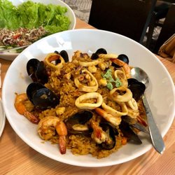 Cocina Peruvia - Arroz con mariscos