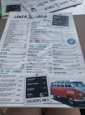 Menu photo 4 Santa Maria Lagos, 08