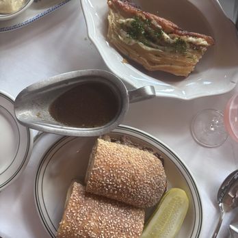 Wright’s Tavern - French dip and dauphinoise potatoes (SO good) - Steakhouses Near Me - Clayton, Missouri Wright’s Tavern - French dip and dauphinoise potatoes (SO good) - Steakhouses Near Me - Clayton, Missouri