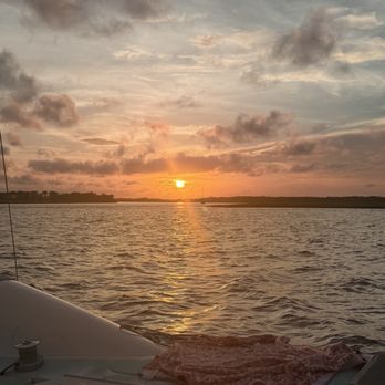 Sail Folly - Gorgeous sunset on our sail back - Sailing Near Me - Folly Beach , South Carolina Sail Folly - Gorgeous sunset on our sail back - Sailing Near Me - Folly Beach , South Carolina