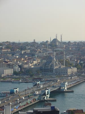 Galata Bridge by null