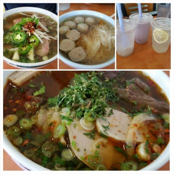 Mekong Restaurant - Bun Bo hue, #8 combo, kids pho with meatballs, refreshing drinks - Vietnamese Near Me - Oakland, California