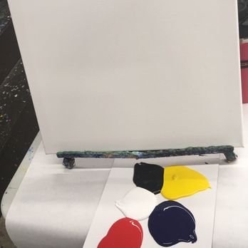 Purple Easel - Blank canvas and palate - Paint & Sip Near Me - Ontario, California Purple Easel - Blank canvas and palate - Paint & Sip Near Me - Ontario, California