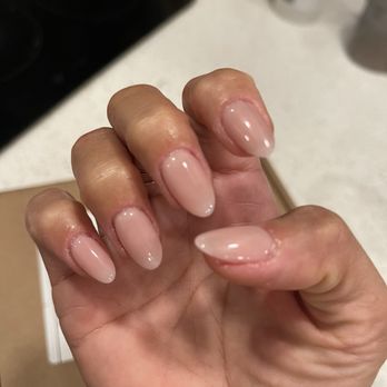 TM Nails & Spa - Perfect short almond nails with nude gel polish :-) - Waxing Near Me - San Marcos, California TM Nails & Spa - Perfect short almond nails with nude gel polish :-) - Waxing Near Me - San Marcos, California
