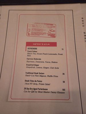 Menu photo 2 Quality Meats New York, NY Menu photo 2 Quality Meats New York, NY