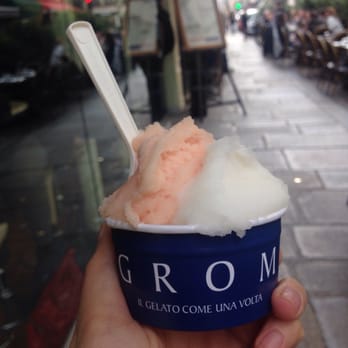 Grom - Pamplemousse rose, lemon - Ice Cream & Frozen Yogurt Near Me - Paris, 75