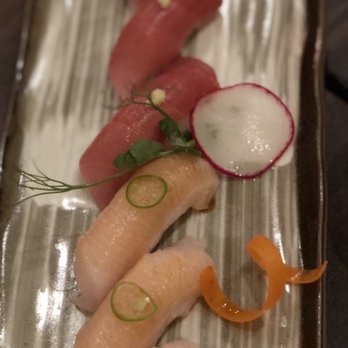 Ume Sushi - Hamachi belly and Chutoro nigiri - Japanese Near Me - Houston, Texas Ume Sushi - Hamachi belly and Chutoro nigiri - Japanese Near Me - Houston, Texas