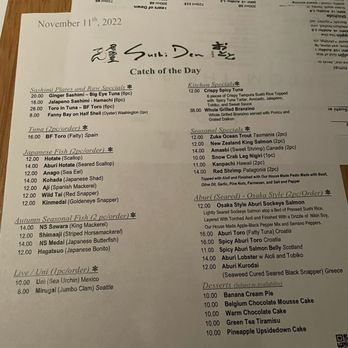 Sushi Den - Japanese Near Me - Denver, Colorado