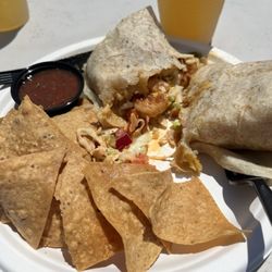 Lahaina Beach House - Shrimp burrito