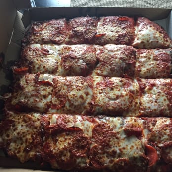 Your Pizza Stop - This is a pic of the Sicilian. It's 2" thick. Awesome pizza. - Pizza Near Me - Menifee, California Your Pizza Stop - This is a pic of the Sicilian. It's 2" thick. Awesome pizza. - Pizza Near Me - Menifee, California