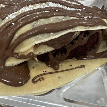 Chocolate House - Red Velvet Crepe - Creperies Near Me - Englewood, New Jersey