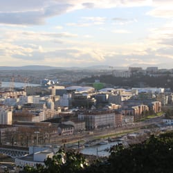 Quartier Lyon Confluence - Vue de la Confluence, Lyon.