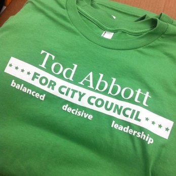 Tucker Graphic Design - Todd Abbot for Council! - Graphic Design Near Me