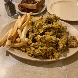 Steak fingers full order. Shared