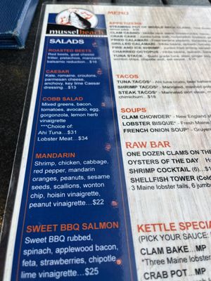 Menu photo 3 Mussel Beach Restaurant Delray Beach, FL Menu photo 3 Mussel Beach Restaurant Delray Beach, FL