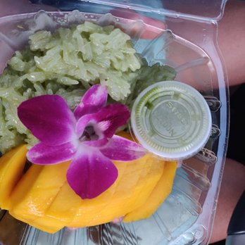 Nok’s Kitchen - Mango sticky rice is glorious - Laotian Near Me - Westminster, California Nok’s Kitchen - Mango sticky rice is glorious - Laotian Near Me - Westminster, California