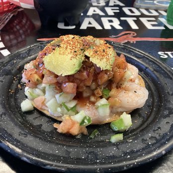 Da Seafood Cartel - Shrimp tostada - Seafood Near Me - Aiea, Hawaii