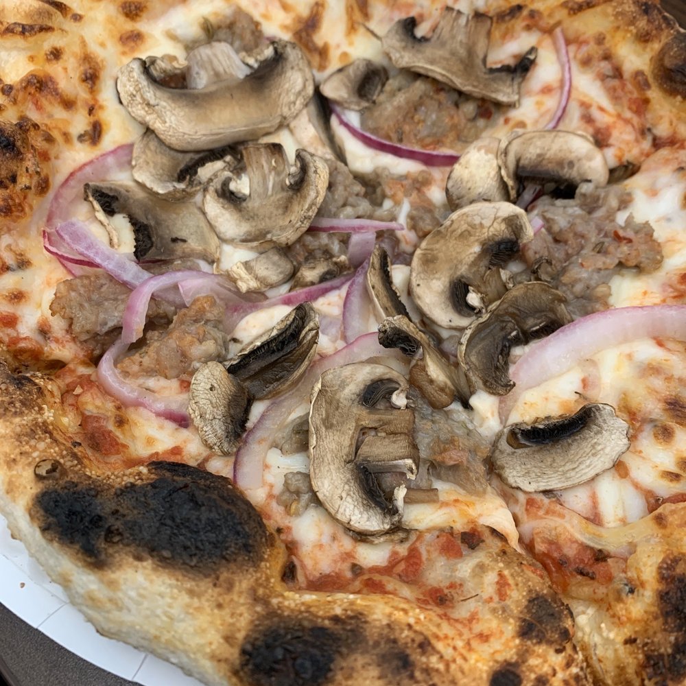 Sausage, Mushroom, and Onion