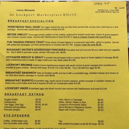 Breakfast Menu