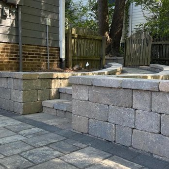 Two Brothers Landscaping - Paver Patio, Retaining Wall, Steps, Seat Wall, Garden Wall - Lawn Services Near Me - Fuquay Varina, North Carolina Two Brothers Landscaping - Paver Patio, Retaining Wall, Steps, Seat Wall, Garden Wall - Lawn Services Near Me - Fuquay Varina, North Carolina