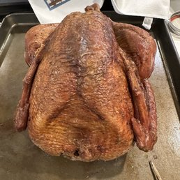 Smoked turkey. Incredible flavor.