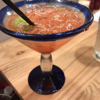 Ambriza - Strawberry cucumber margarita = amazing. - Mexican Near Me - Houston, Texas