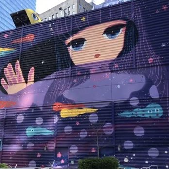 Mural Project - Cosmic Traveler at 2WTC by Stickymonger - Art Galleries Near Me - New York, New York