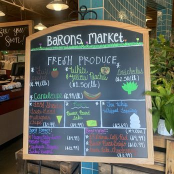 Barons Market - Temecula - Sign at the entry way. - Grocery Near Me - Temecula, California