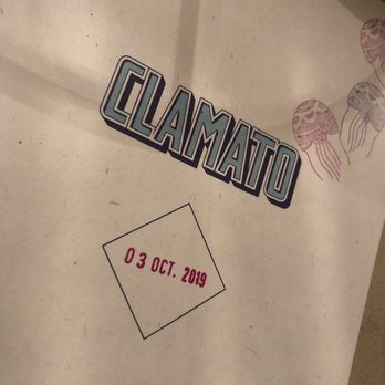 Clamato - Menu - Seafood Near Me - Paris, 75 Clamato - Menu - Seafood Near Me - Paris, 75