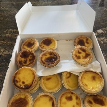 Patisserie Too - Portuguese Egg Tart 6 pcs - Patisserie/Cake Shop Near Me - Alhambra, California