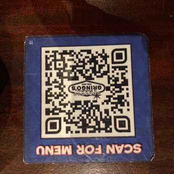 Gringo's Mexican Kitchen - Menu QR code. They did have regular printed menus as well. - Mexican Near Me - Spring, Texas Gringo's Mexican Kitchen - Menu QR code. They did have regular printed menus as well. - Mexican Near Me - Spring, Texas